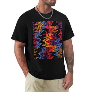 Polos męski nic oprócz retro wzór T-shirt Hippie ubrania Hippie z krótkim rękawem T Shirt Mężczyźni