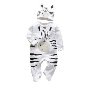 Neugeborene Sets Kleine Baby Mädchen Jungen Kleidung Niedliche Kleidung Hut Neugeborene Strampler Twin Infant Kleidung Jumpsuit3306