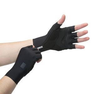 Sports Gloves YKYWBIKE Cycling Gloves MTB Bike Gloves Sports Half Finger Bicycle Goves Men Women Breathable Shockproof Gloves 230716