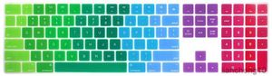 Teclado cobre 2017 novo teclado mágico com teclado numérico mq052ll/a a1843 capa de teclado de pele macia para teclado mágico r230717