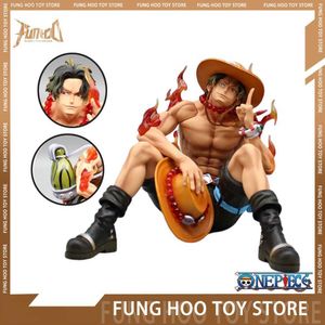 Anime manga 15 cm One Piece Ace Figure Marco Anime Figures Portgas D Ace GK Figurine PVC Statua Figures Model Doll Collectible Dekoracja L230717