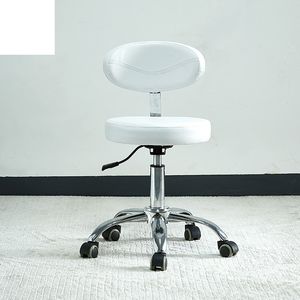 2023 New Design Office Used Chairs Hair Stylist Stainless Steel Salon Chairs For Hair Stylist Synthetic Leather
