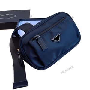 6 Colors Designers Waist Bags Classic Style Waterproof Fanny Pack Fashion Cross Body Wallet Money Clip Men's Black Breast Bag219C