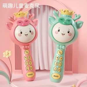 Microphones Children's Musical Instruments Singing Toys Early Education Audio Bluetooth Amplification Chinese Learning