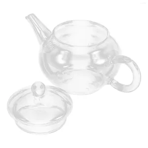 Dinnerware Sets Japanese Tea Pot Household Teapot Portable Handle Tearoom Kettle Glass Coffee Restaurant Small Miss