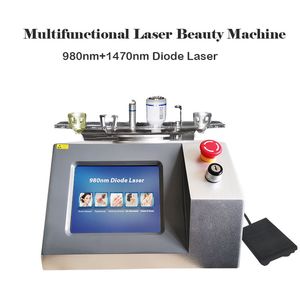 1470nm 980nm diodlaser laser lipolisis kommersiell maskin fysioterapibehandling optisk fiber fettsugning handtag fett upplösning