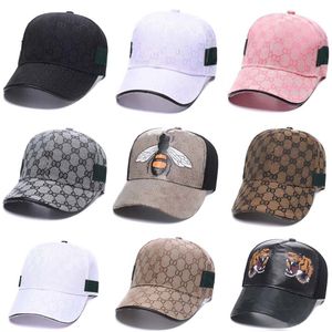 2023 High Quality Street Caps Fashion designer Baseball Cap for Man Woman snapbacks Sports Hat bee tiger Beanie Casquette Adjustable Fitted Hats