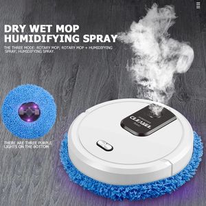 Intelligent smart vacuum cleaner Cleaning Robot with USB Charging, Dry/Wet Mop, and Smart Impregnation Cleaner for Home Floors - Spray 230715