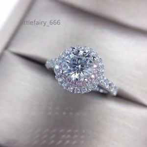 100% äkta 18k guldpläterad ring för kvinnor naturliga aaaaa zirkon smycken spänning inställning diamant stil ring