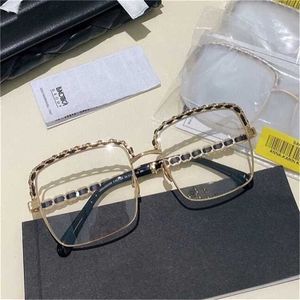 Solglasögon 2023 Designer Ch Chen Weiting Fashion Women's Myopia Glasses Frame Plain Face samma modell 9550 KAJIA NYTT