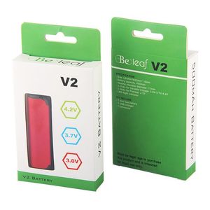 New Beleaf V2 Battery 450mAh VV Variable Voltages 510 Thread Preheating Mod Magnetic Connection for Thick Oil Empty Carts