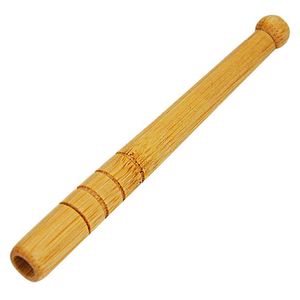 Neueste natürliche Holzpfeifen Raucherspitzen Tragbare innovative Trockenkräutertabak Preroll Roller Rollfilter Zigarettenspitze Mini Handpfeifen Mundstück Tube DHL