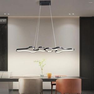 Luminárias pendentes luzes LED para sala de jantar bar cozinha luminárias suspensas