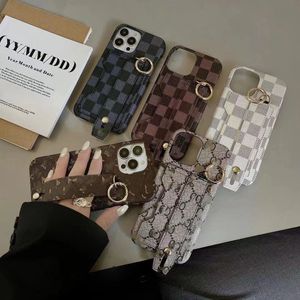 Fashion Designer Brown Flower Phone Cases for iPhone 15 14 pro max plus 13 12 11 mini Xs XR Xsmax Leather Card Holder Pocket Cellphone Cover