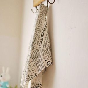 Tabell servett 1 st 50x70 cm europeisk stil spaper tyg kreativ vintage enkel elegant tvättbar pografi rekvisita