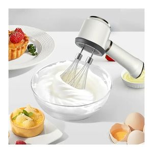 Ny design Double Head USB Electric Egg Beater KD-303 Stark kraft för att snabbt blanda matblandare