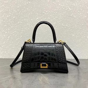 LUXURYS torebka oryginalna skórzana klepsydra torby sprzęgła damskie crossbody a nawet torby mody designer designer menu portfel do portfela krokodyla wzór metalowe borki turystyczne