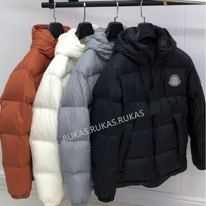 Casacos masculinos e femininos designer amantes dos homens parka casaco de inverno quente casaco grosso ao ar livre casual com capuz jaqueta acolchoada