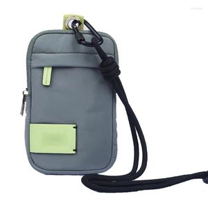 Chains High Quality Luxury Bag Frost Green Phone Pouch Wallet Waterproof Strap Multipurpose Lanyard Organizer