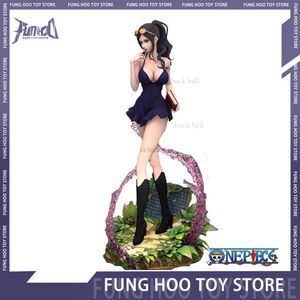 Anime manga One Piece 36cm Figurina Miss Allsunday Anime Figure Nico Robin Action Figure Pvc GK Kolekcja Statua Model Ornament Dift L230717