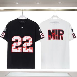 23SS Herren-Designer-Stylist-T-Shirts, modisches, übergroßes 22-Fußball-T-Shirt für Herren und Damen, kurzärmelige Hip-Hop-Streetwear-Baumwoll-T-Shirts