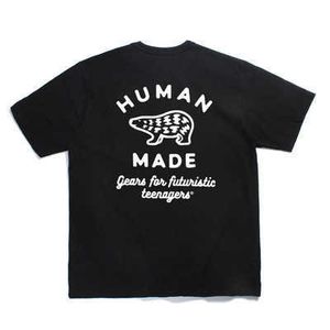 Nowa T-shirt kaczki z kaczki sucha Alls Lels Men Women Human-Human-Made Thirt Inside Tag Label Graphic Tshirt Japońska odzież uliczna