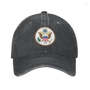 Bollmössor Punk unisex bomull Stor tätning av USA USA flagg baseball cap vuxen justerbar pappa hatt män kvinnor solskydd