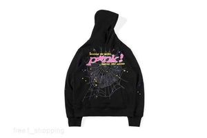 Sp5der Worldwide Young Thug Men's Hoodies Sweatshirt Spider Tracksuit Web Pullover 555555 Sweatpants High Street Fashion Hooded Sweater Pants Set 3 BSPH