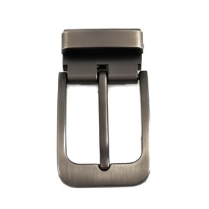 Fivelas 1 pçs 35mm Metal Escovado Fivela de Cinto Masculino Arma Bakck Clip Pin Único Meia Fivela Cinto Artesanal de Couro Adequado para 3234mm Largura Alça 230717