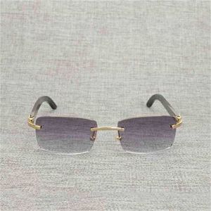 48% OFF Vintage Natural Wood Men Buffalo Horn Rimless Frame Eyeglasses Women for Outdoor Accessorie Oculos Square Gafas 012NKajia New