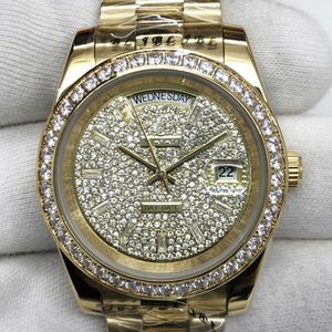 ساعات R olax للرجال من Top Brands Automatic Mechanical Watch Log Double Li Man Ding RR017 مع صندوق الهدايا