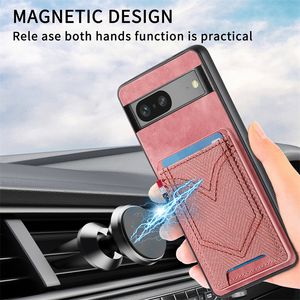 Джинсы карман дизайн оболочка для Google Pixel 7 Pro 6a Pixel 6 Pro 7a Pixel 8 Pro Magnetic Card Slot Splot