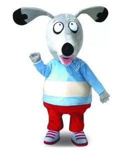 Big Ear Lazy Dog Mascot Costumes Cartoon Fancy Suit For Adult Animal Theme Mascotte Carnival Costume Halloween Fancy Dress