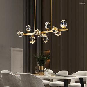 Pendant Lamps Salle A Manger Modern Ceiling Lights Els Circle Dining Table Lamp Vintage Kitchen Light Moroccan Decor