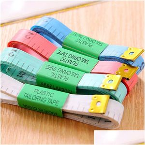 Tape Measures Measuring Rer Tailoring Sewing Tailor Body Measure Soft Tool Mini Retractable Portable Good Quality 0 17Cd Y Drop Deli Dhtih