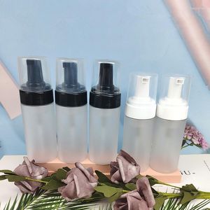 収納ボトル10pcs 100ml/150ml/200ml発泡ソープボトル空のプラスチックムースフェイシャルクレンザーポンプ補充可能なローションシャンプーディスペン