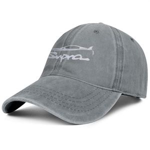 スタイリッシュなトヨタスープラクラシックアウトラインユニセックスデニム野球帽をデザインあなた自身のチーム帽子hatsoyota tro gazooレーシング開発