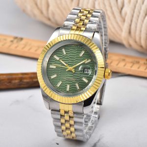 R Olax Luxury Watches для продажи онлайн 2023 Мужские часы Календарь кольца трудовые Quartz Steel Band с подарочной коробкой