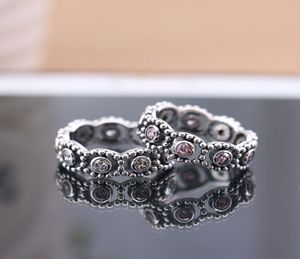 Genuine 925 Sterling Silver Her Majesty Cz Ring Compatible For Women Engagement Wedding Gift Europe Jewelry J1907159885482
