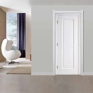 Väggklistermärken Pure White Door Room Renovering Imitation Classic Doors Waterproof Selfadhesive Decorative Vinyl for Home Decor 230717