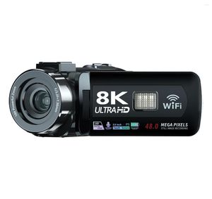 Camcorders 48MPビデオカメラ8K YouTube用のビデオブロギングカムコーダーライブストリームwifiウェブカメラナイトビジョン16x Zoom Pography Digital Recorder 2024