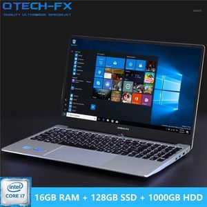 16G RAM 1TB 500 1000 GB HDD 128G SSD 15 6 Gaming Laptop Notebook PC Metal Business Azerty Italian Hiszpański Klawiatura Rosyjska