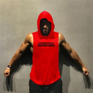 Regatas Masculinas Marca Fitness Roupas Esportivas de Algodão Colete Masculino Musculação Sem Mangas Camisas de Academia Roupas Casuais Singlets 230717