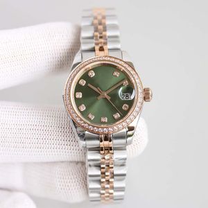 Zegarek męski w pełni automatyczny zegarek mechaniczny 28 mm stal nierdzewna Waterproof Waterproof Watch Rola Ceramic Watch Orologio di Lusso Ladieswatches Monter