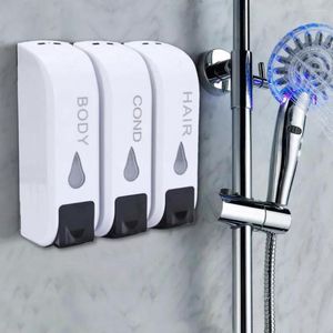 Liquid Soap Dispenser 350ML Wall Mounted Bathroom Washing Hand Sanitizer Container Kid Family El Kitchen Shower Gel