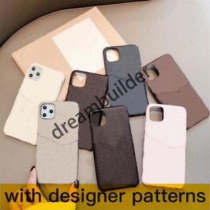 L Fashion Telefonfodral för iPhone 14 Pro Max 13 14 Plus 12 12Pro 12Promax 11 11Pro 11Promax X XR XS Max Leather Case Designer Shell298w