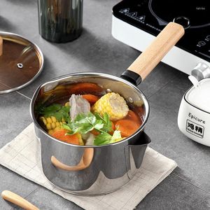 Milk Pot Multifunctional Household Instant Noodle Large Soup Kitchen Stainless Steel Oil Separator