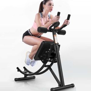 AB Rollers Wolfacemuscle Trener Platforma brzuszna Składany cienki maszyna rakieta Rocket Slider Belly Indoor Fitness Sprzęt Fitness Coaster HKD230718