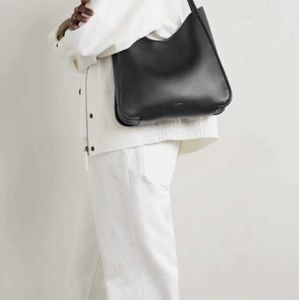 The Row Rose Park Choi Ying Underarm Same Style Bag Symmetric Tote Genuine Leather One Shoulder Commuter Womens Leisure