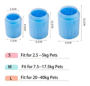 Cleaner for Dogs Paw Large Pet Foot Washer Cup 2 In 1 Portable Silicone Scrubber Brush Feet Large Breed Muddy Paw New Dog Essentials Doggie Owner Gifts Pet Gifts Owner